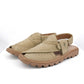Peshawari Sandal - Camel (Suede Leather) (PMC06)