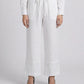 LINEN PLEATED CULOTTE