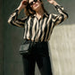 HIGH-LOW SILK SHIRT