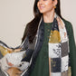 Safar Scarf - Green & Black