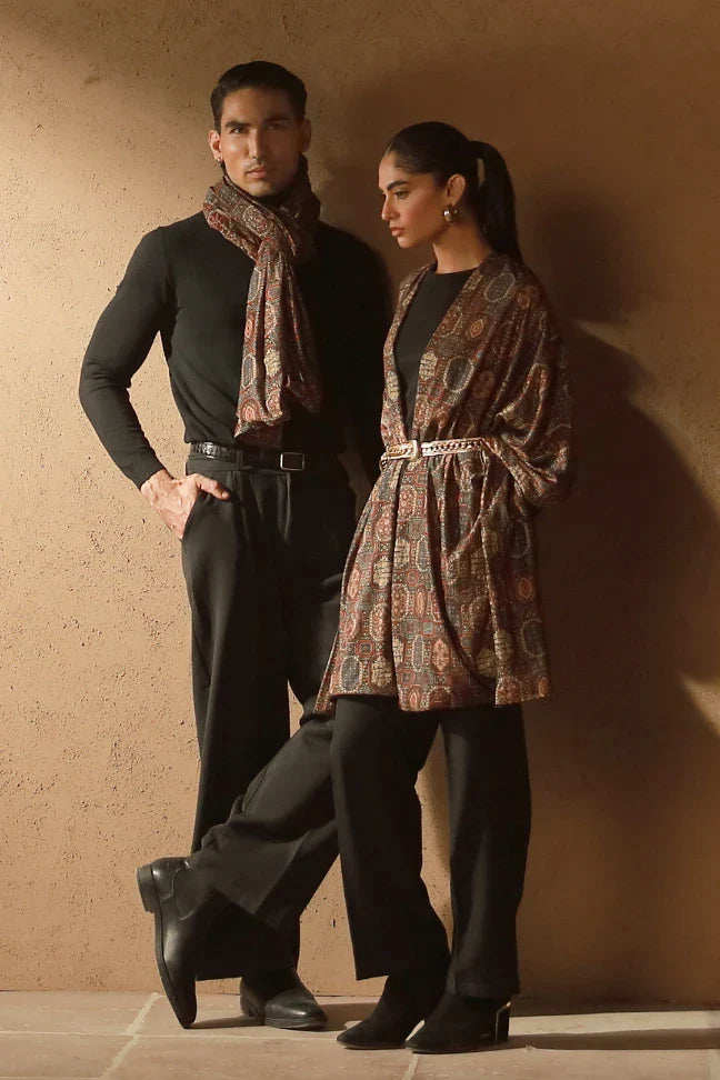 Sarfarosh Velvet Stole