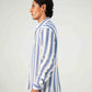 STRIPED COLLARED SHIRT