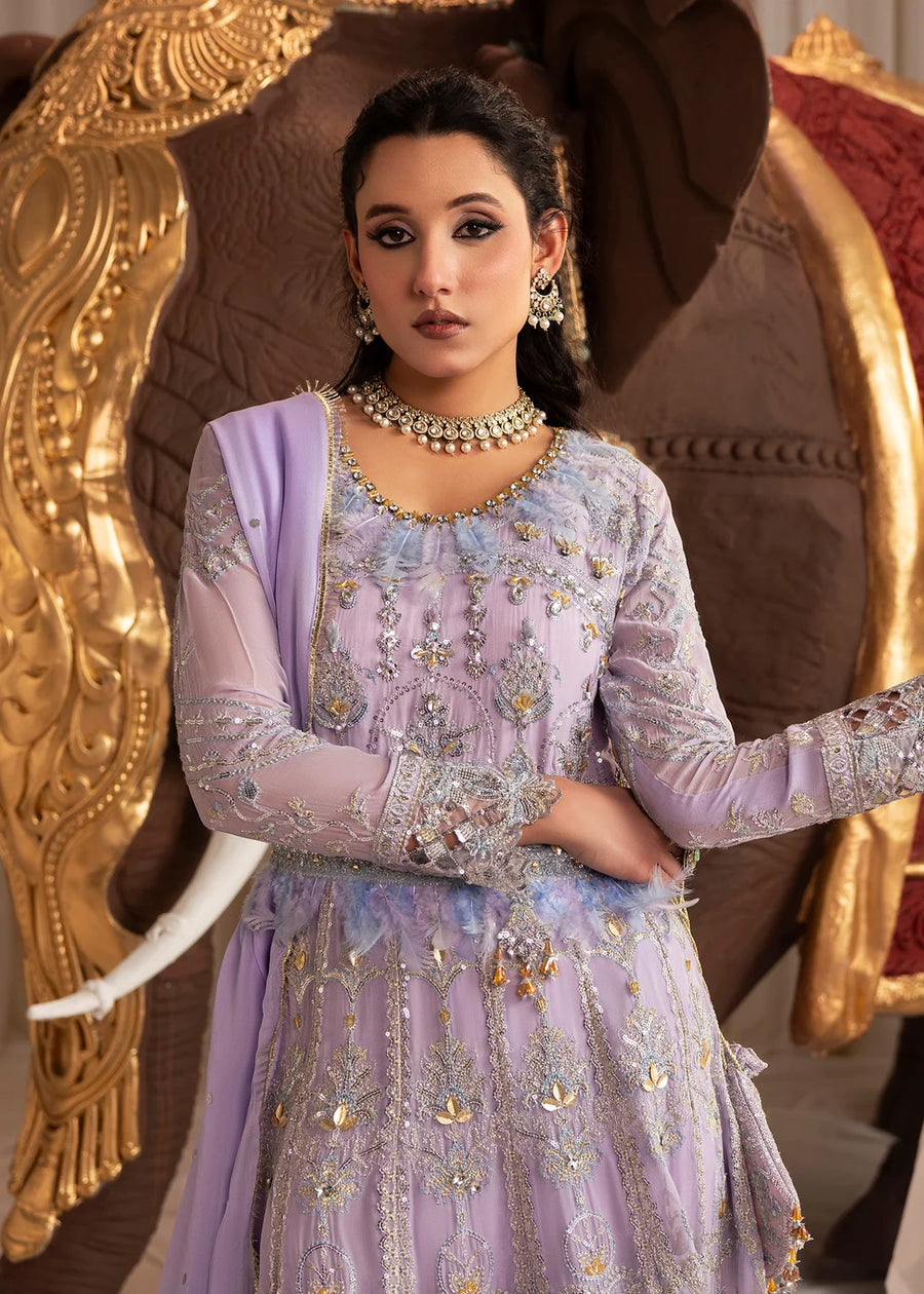 naaz-e-jahan chiffon Plump 4 pc suit SJ-1044-S