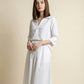 LINEN INVERTED PLEAT TOP