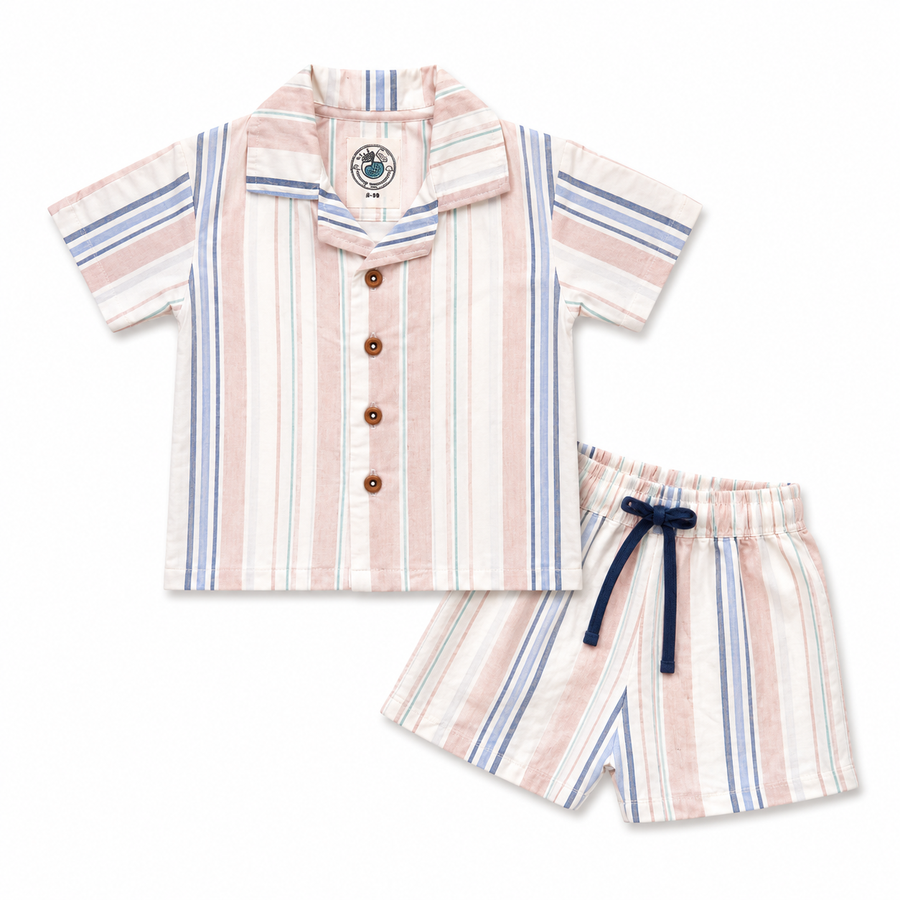 Harbour Stripe Unisex Summer Set