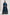 3 Piece - Teal Blue Velvet Abaya