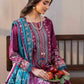 PRINTED EMBROIDERED SUIT