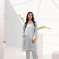 02 Piece Ready to wear  Embroidered Shirt & Trouser
