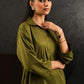 Olive Green Raya Set