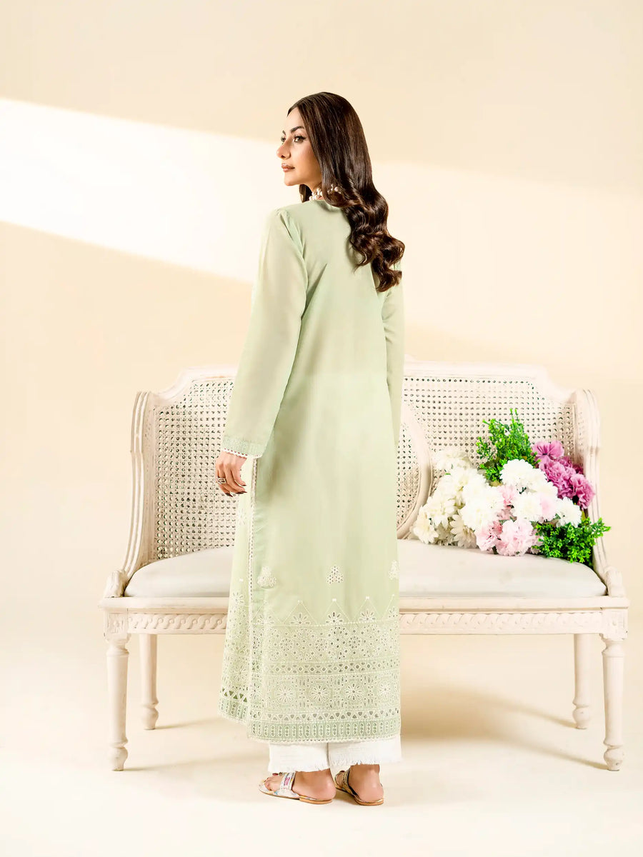 EMBROIDERED CHIKANKARI LAWN SHIRT