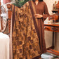 Jugnu Odhni - Antique Maroon