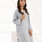 02 Piece Ready to wear  Embroidered Shirt & Trouser