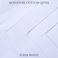Signature Winter Cotton Latha - Super White