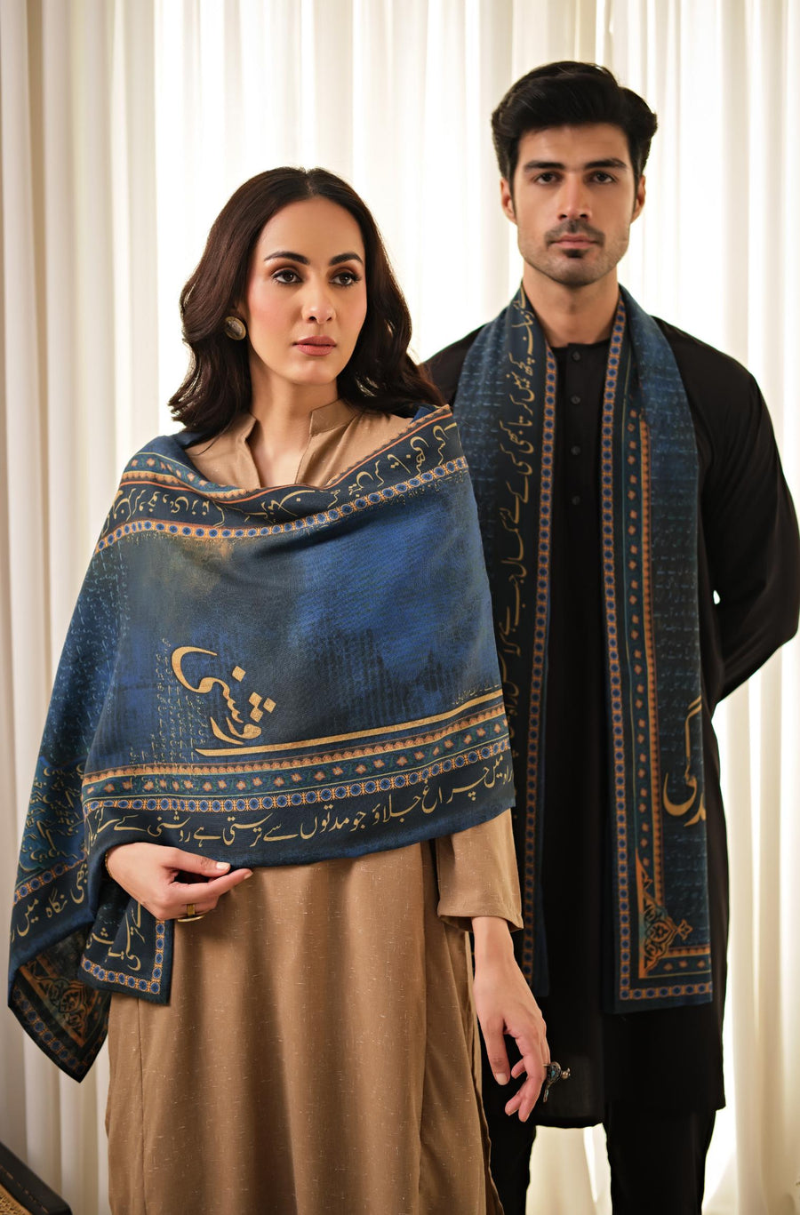 Chirag Stole - Blue