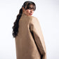 Beige Short Length Coat