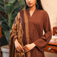 Jugnu Odhni - Antique Maroon
