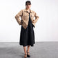 Beige Short Length Coat