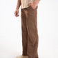 WAFFLE TEXTURED RELAXED PANTS