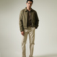 Regular Fit Suede Jacket