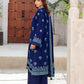 03 Piece Unstitched Pashmina Printed