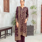 03 Piece Unstitched Pashmina Printed