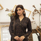 03 Piece Stitched Textured Pearl Printed Marina