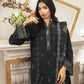 03 Piece Stitched Textured Pearl Printed Marina