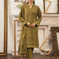 03 Piece Stitched Textured Pearl Printed Marina