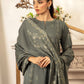 03 Piece Stitched Textured Pearl Printed Marina