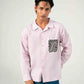 POPLIN PRINTED POCKET SHIRT