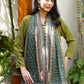 Musafir Stole - Bottle Green