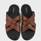 Men Casual Slip On MO1022-Brown