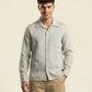 LINEN PANELED SHIRT