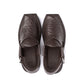 Cocoa Brown Leather Peshawari Sandal - PMC27