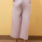 POPLIN WIDE LEG TROUSER