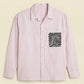 POPLIN PRINTED POCKET SHIRT