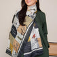 Safar Scarf - Green & Black