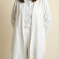 LINEN LOOSE FIT CAPE