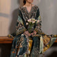 PRINTED EMBROIDERED SUIT
