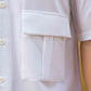 MEN’S BOXY FIT FLAP POCKETS SHIRT