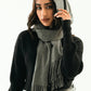 Cashmere Stole - Stormy Grey