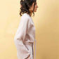 MUSLIN KNOTTED BUTTON UP TOP
