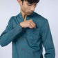 Teal Casual Shirts