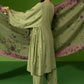 TRANQUIL SAGE-3 PC (SHIRT, TROUSER & DUPATTA)