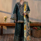 PRINTED EMBROIDERED SUIT