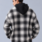 MONTERO CHECK JACKET - Black