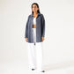 OVERSIZE BUTTON DOWN WAFFLEKNIT SHIRT