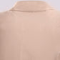 SYNCC BY J. - BEIGE OVERSIZED SHEER BUTTON-DOWN SHIRT