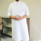 1 Piece White Kurta
