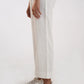 TEXTURED WIDE LEG PANTS